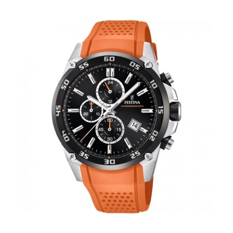 Vīriešu Pulkstenis Festina F20330/4 Melns