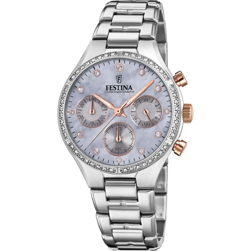 Мужские часы Festina F20401/3 Серебристый