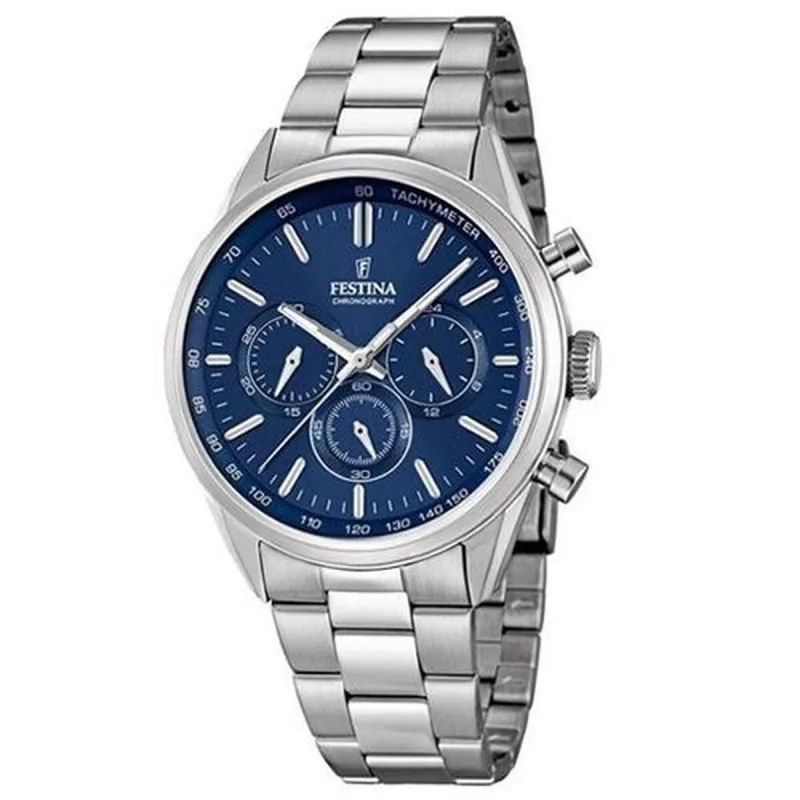 Мужские часы Festina F16820/2 Серебристый