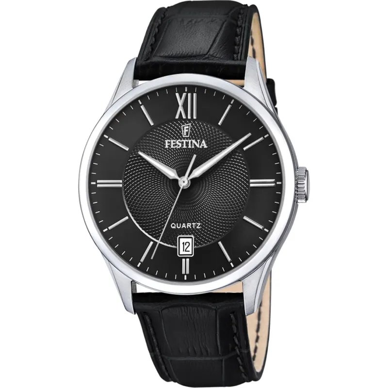 Vīriešu Pulkstenis Festina F20426/3 Melns