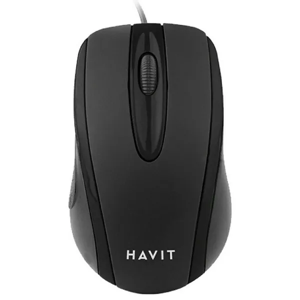 Mouse Havit HV-MS753 Black Printed 1000 dpi