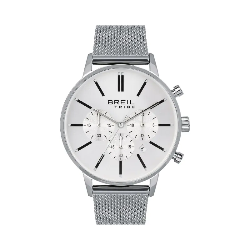 Vīriešu Pulkstenis Breil EW0508 Sudrabains