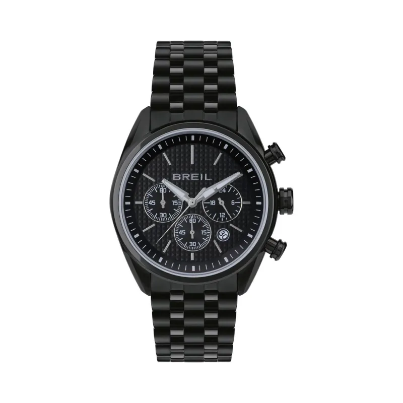 Vīriešu Pulkstenis Breil TW1987 Melns (Ø 43 mm)