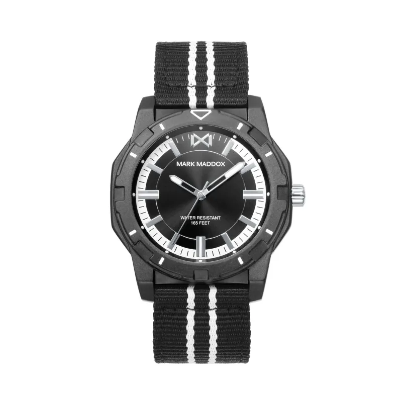 Vīriešu Pulkstenis Mark Maddox HC0126-57 Melns (Ø 43 mm)