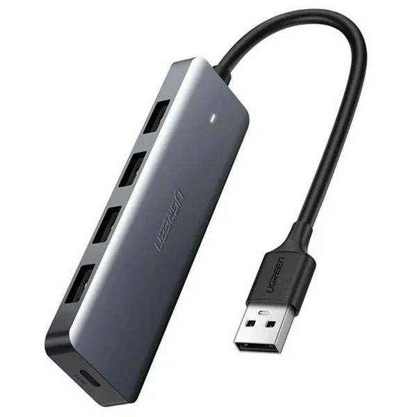 USB Centrmezgls Ugreen 64260 Pelēks