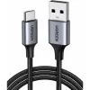 Кабель USB A — USB-C Ugreen 6957303861286 Серый 2 m