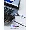 USB A uz USB-C Kabelis Ugreen 6957303861286 Pelēks 2 m