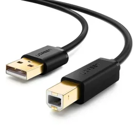 USB 2.0 A-USB B Kaabel Ugreen 10351 Must 3 m