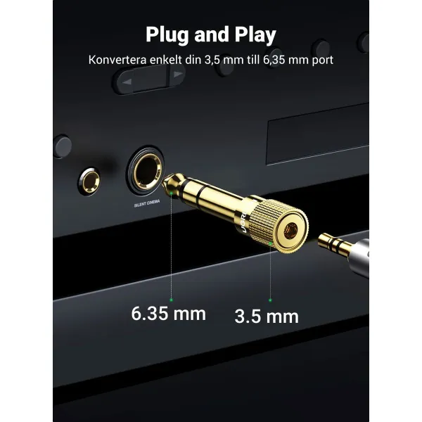 Adaptor Audio Jack Ugreen 20503