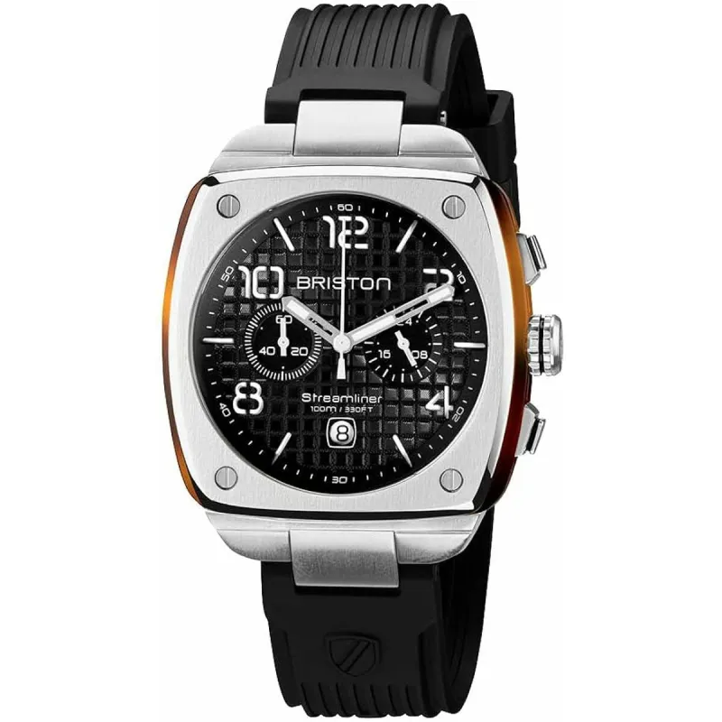 Laikrodis vyrams Briston 22142.S.T.1.RB Juoda