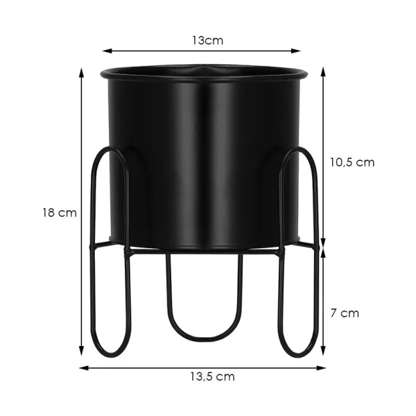 Metalinis gėlių stovas Springos GA0164 18 cm
