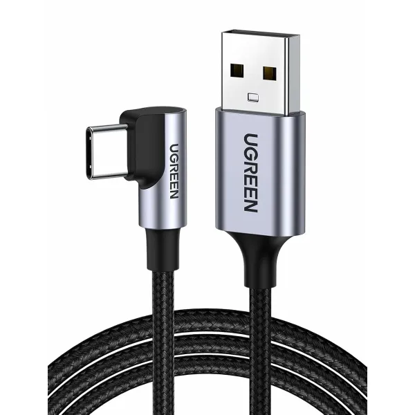 USB A uz USB-C Kabelis Ugreen 50942 Melns 2 m