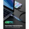 USB A uz USB-C Kabelis Ugreen 50942 Melns 2 m
