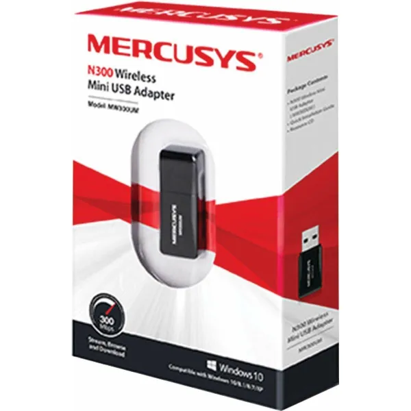 Wi-Fi USB Adapteris Mercusys MW300UM