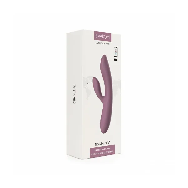 Divkārši Stimulējošs Vibrators Svakom Ceriņš