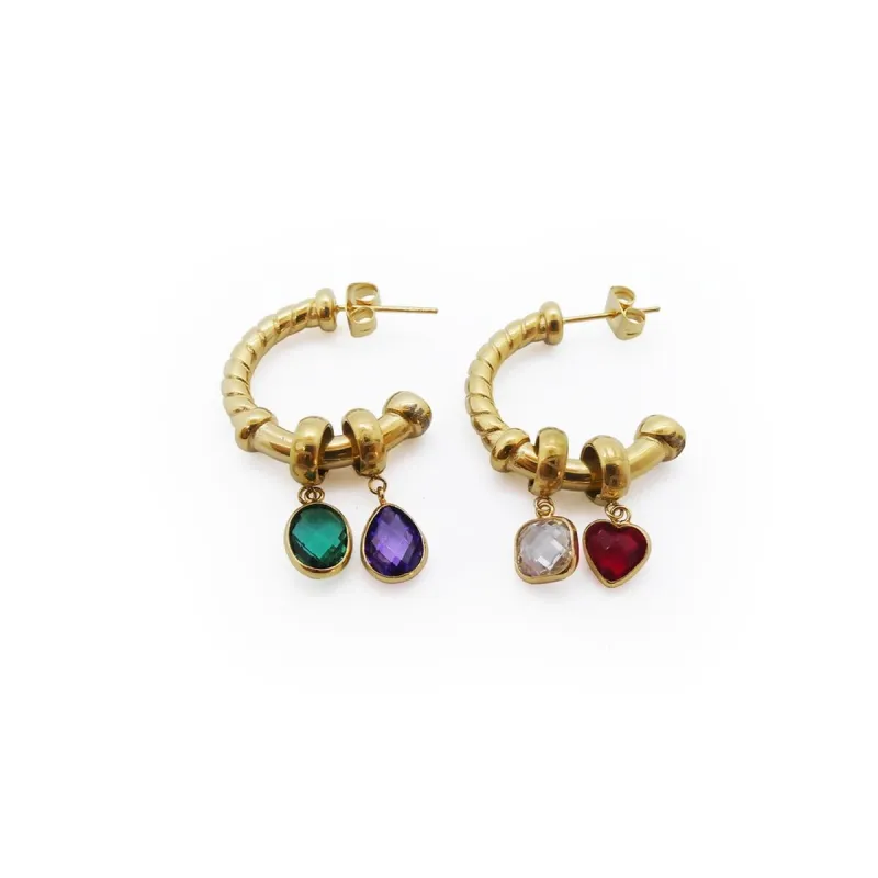 Naisten korvakorut AN Jewels AL.E2WI23SMC2