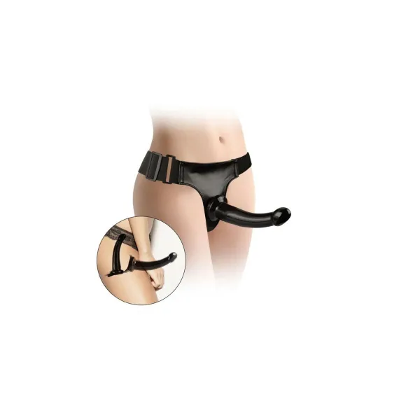 Strap-On Dildo VSCNOVELTY Melns 17,8 cm