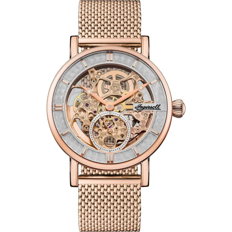 Vīriešu Pulkstenis Ingersoll 1892 I00406B Rozā (Ø 40 mm)