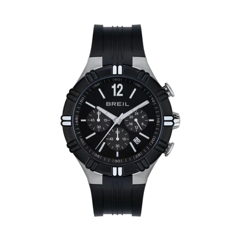 Vīriešu Pulkstenis Breil TW1984 Melns (Ø 44 mm)