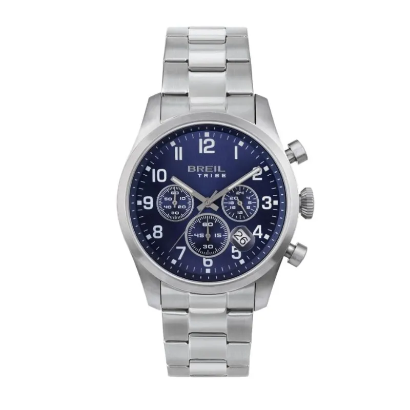 Vīriešu Pulkstenis Breil EW0661 Sudrabains