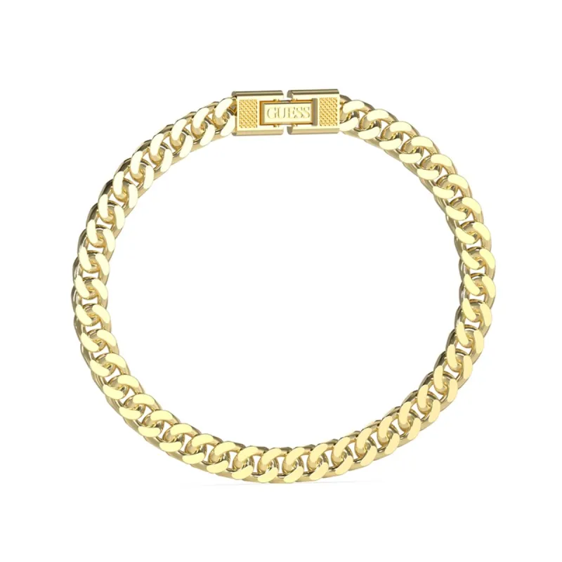 Мужские браслеты Guess JUMB04086JWYGS Позолоченный