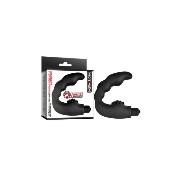 Prostate Massager VSCNOVELTY Black Silicone