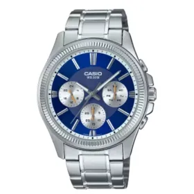 Мужские часы Casio MTP-1375D-2A1VDF Серебристый (Ø 42 mm)