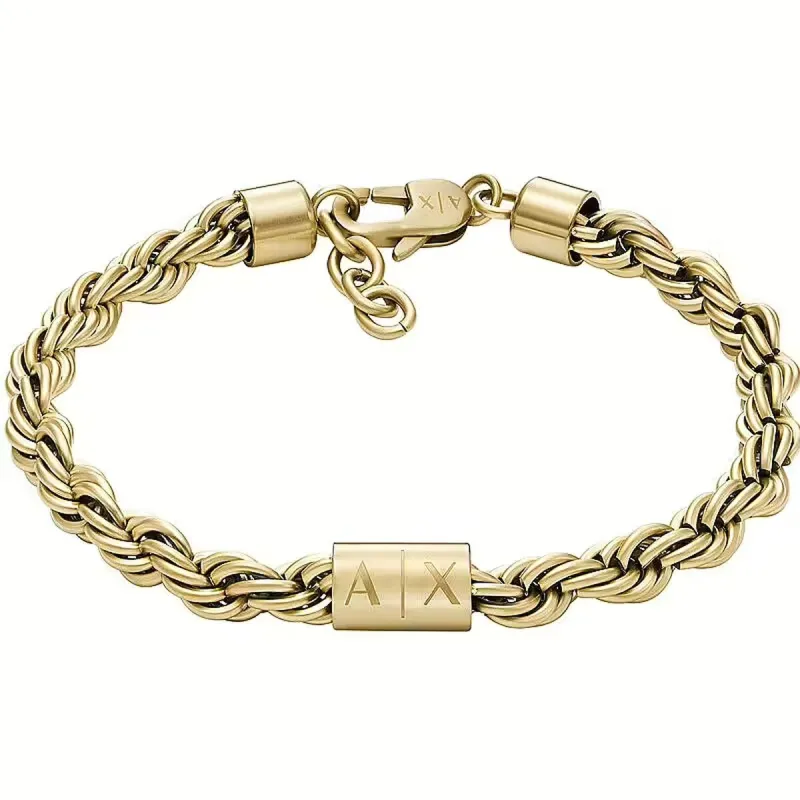 Vīriešu Aproce Armani Exchange AXG0124710 Nerūsējošais tērauds