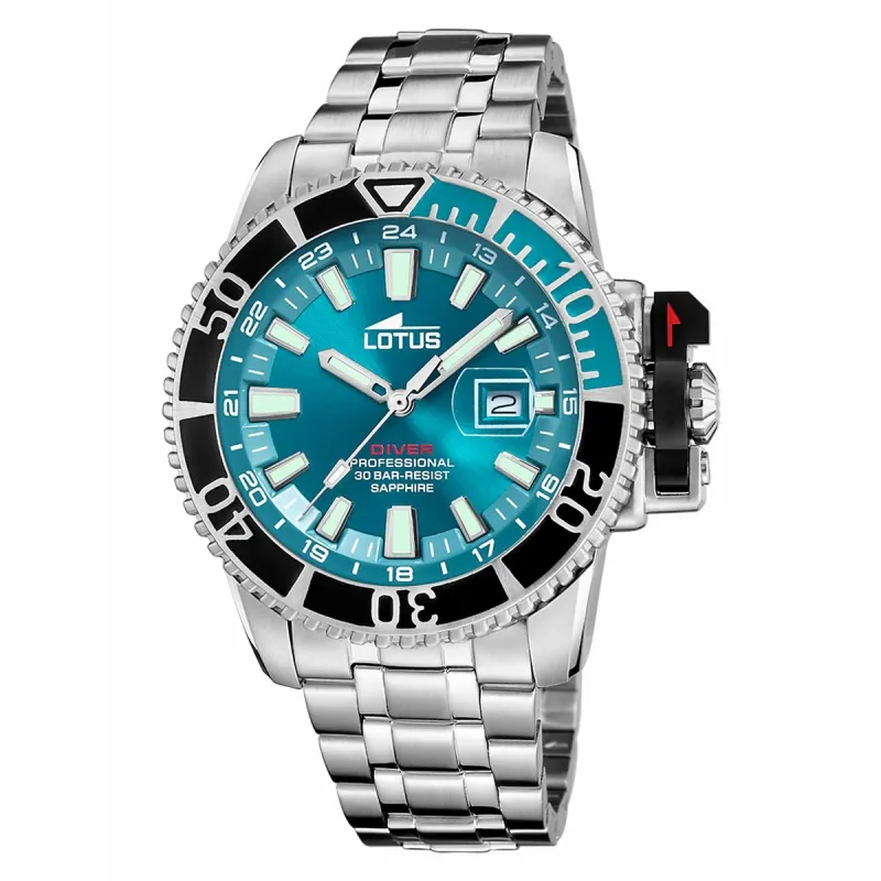 Vīriešu Pulkstenis Lotus 18938/1 Sudrabains