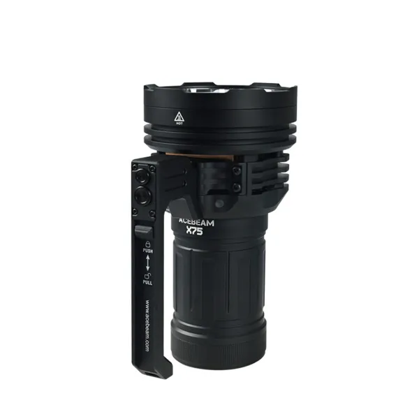 фонарь Acebeam X75 70.2 5000K BLACK 900 Lm