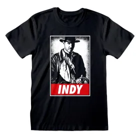 Lühikeste varrukatega T-särk Indiana Jones Indy Must Unisex
