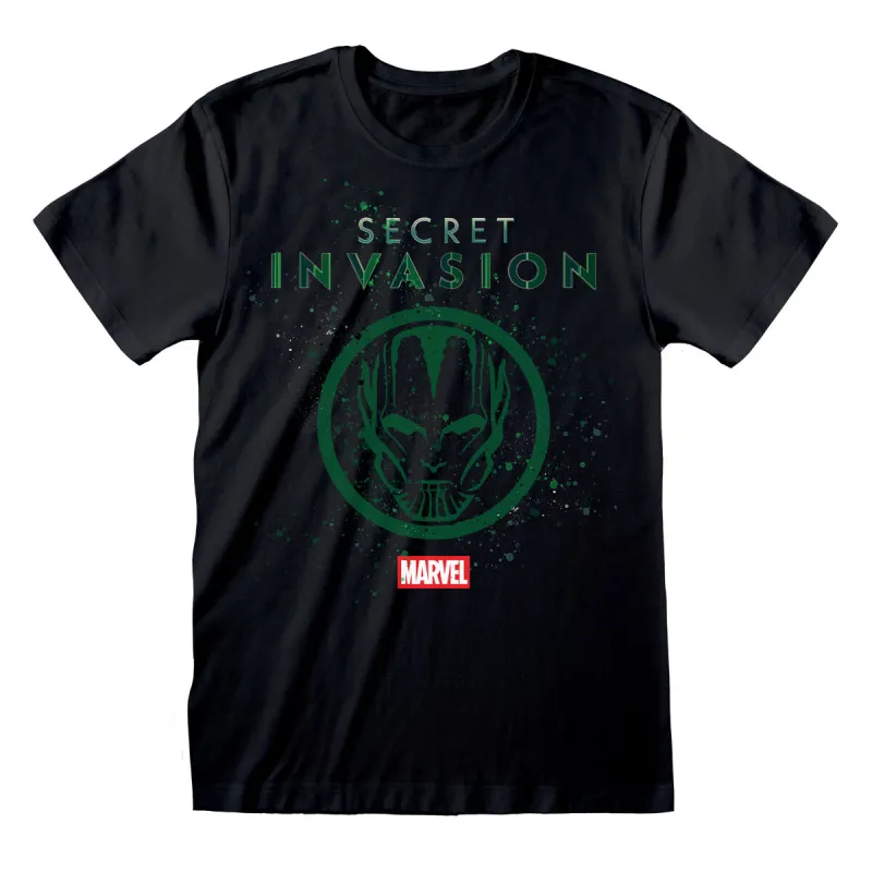 Футболка с коротким рукавом Marvel Logo Icon Чёрный Унисекс