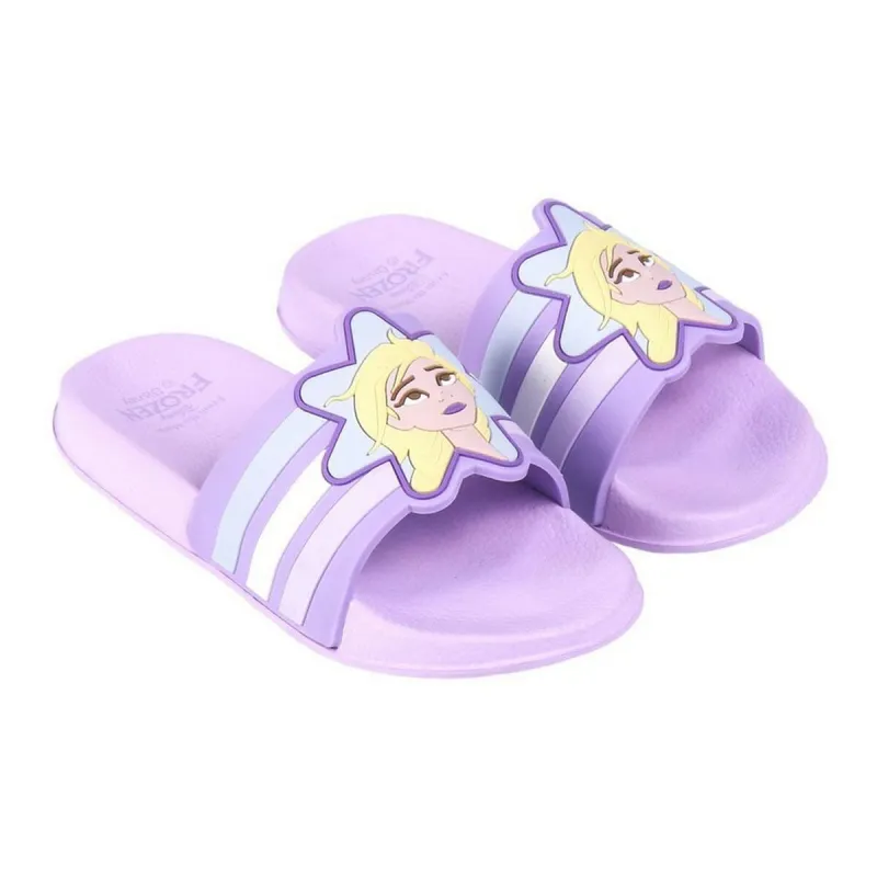 Pludmales sandales za djecu Frozen Ceriņš