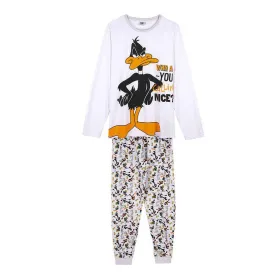 Пижама Looney Tunes Серый (взрослых) Мужской