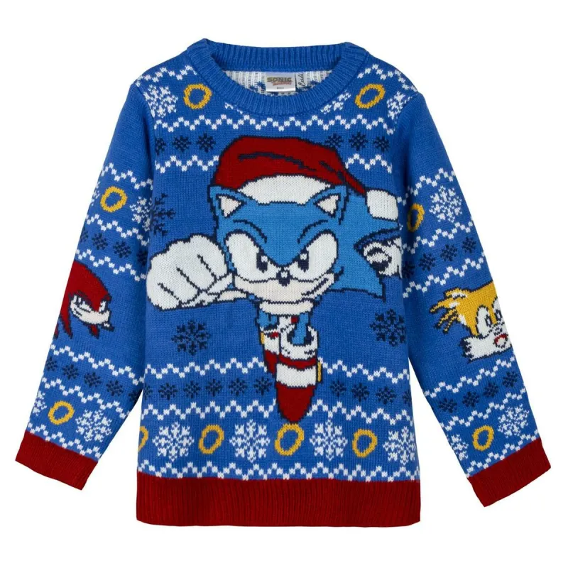 Uniseksinis megztinis Sonic Mėlyna