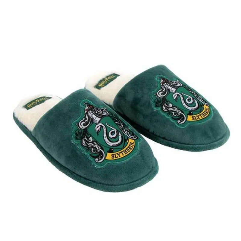 House Slippers Harry Potter Slytherin  Green
