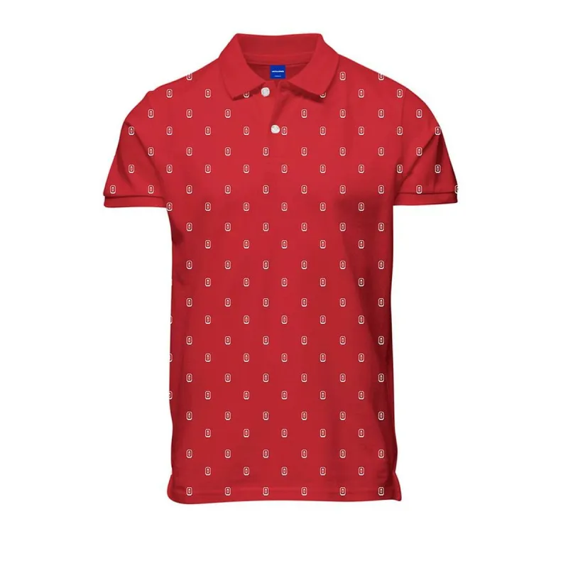 Polo lühikeste varrukatega, meeste JORCOLLECT Jack & Jones  SS FST 12232663 Punane