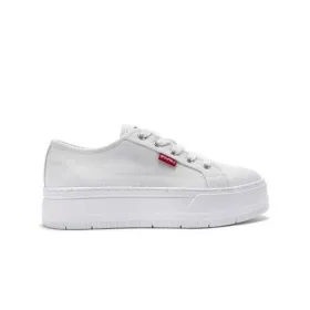 Naisten rennot kävelykengät Levi's  MAUI LIGHT VTAM0031T 0061  Valkoinen