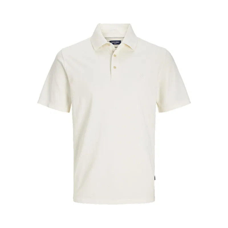 Vīriešu Polo ar Īsām Piedurknēm Jack & Jones JPRBLUWILLIAM  12257315  Balts
