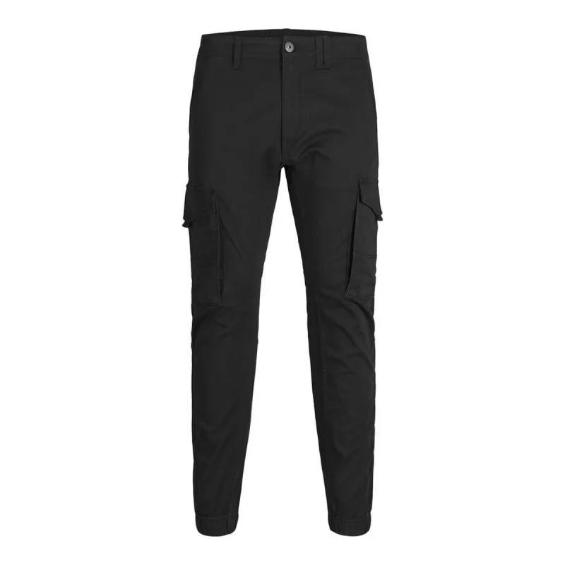 Housut Jack & Jones JPSTPAUL JJFLAKE CARGO NOOS 12139912 Musta