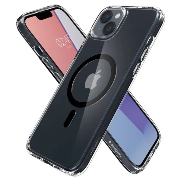 Spigen Ultra Hybrid Mag MagSafe - Case for iPhone 15 Plus / iPhone 14 Plus (Black)