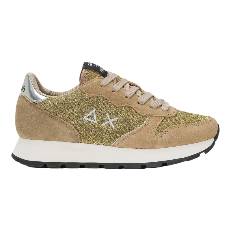 Sportbačiai moterims SUN68 ALLY GLITTER TEXTILE Z44204 Ruda