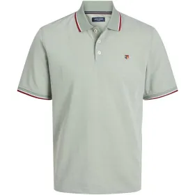 Поло с коротким рукавом мужское Jack & Jones JPRBLUWIN POLO SS NOOS 12169064 Зеленый