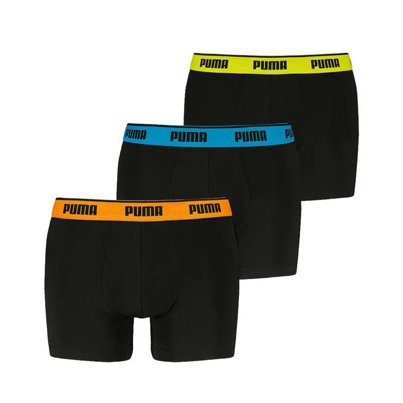Мужские боксеры Puma 701234187 006 Чёрный 3 штук