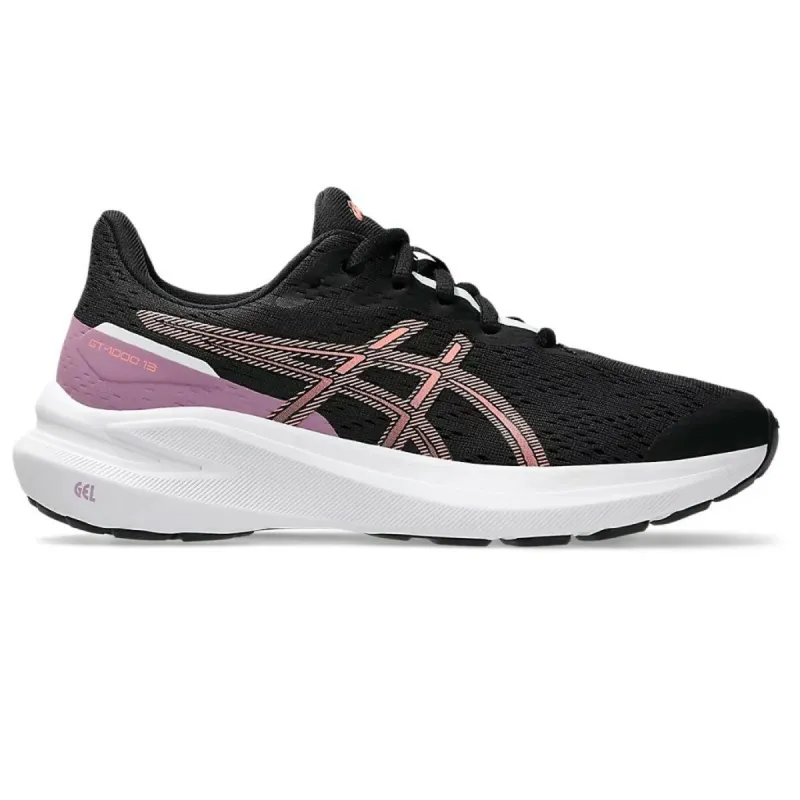 Детские спортивные кроссовки Asics GT 1000 13 GS 1014A343 006 Чёрный