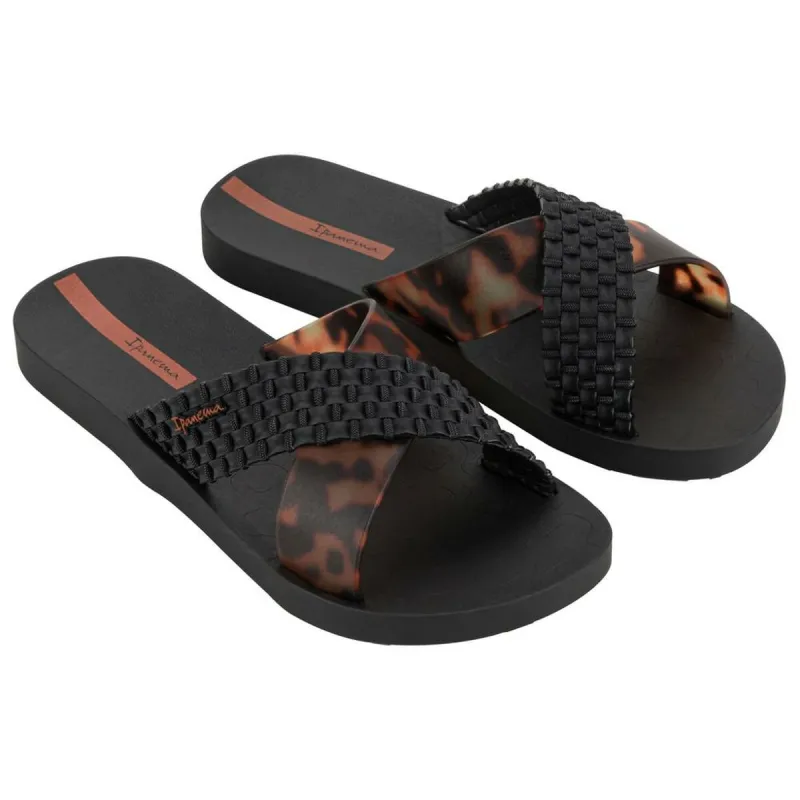 Шлепанцы для женщин Ipanema IPANEMA SENSE SLIDE FEM IP27214 BC402 Чёрный