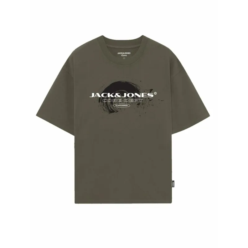 Vyriški marškinėliai su trumpomis rankovėmis Jack & Jones JCOCONDOR TEE SS CREW NECK FST 12284437 Žalia