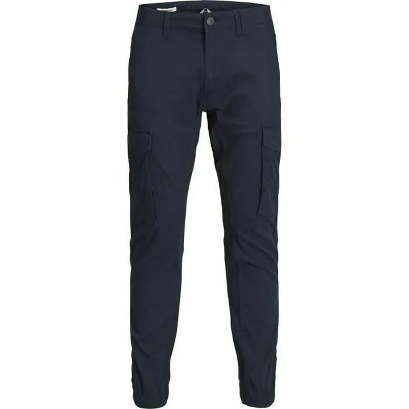 Trousers Jack & Jones JPSTPAUL FLAKE CARGO 12169582 Navy Blue