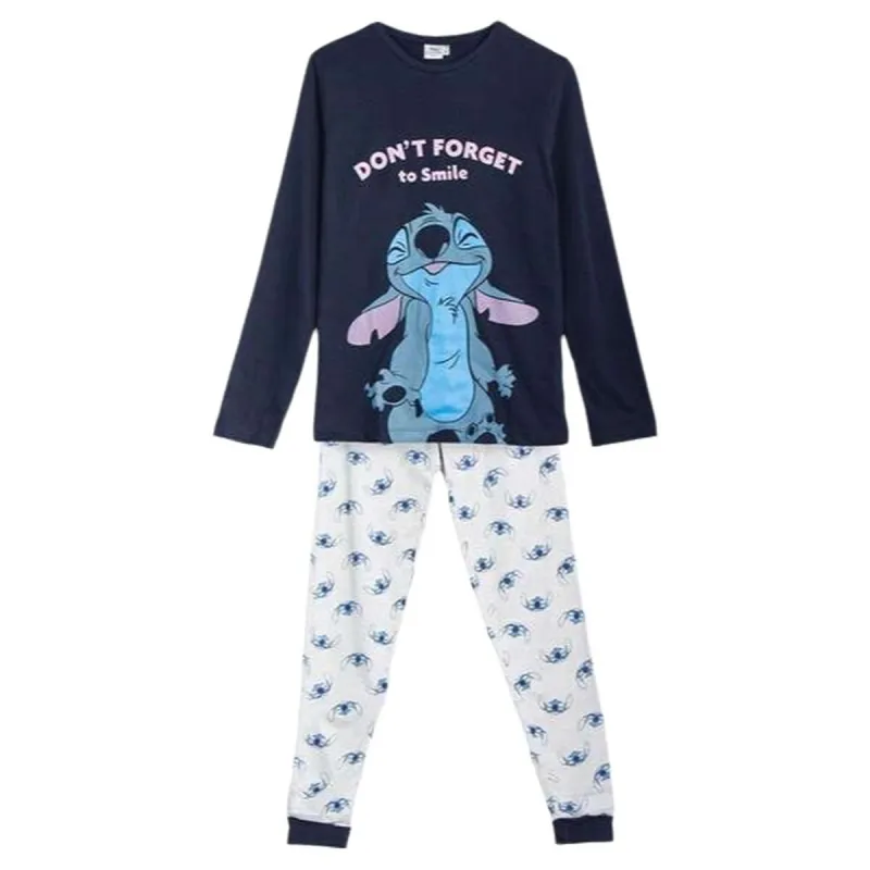 Pidžaama Stitch Sinine