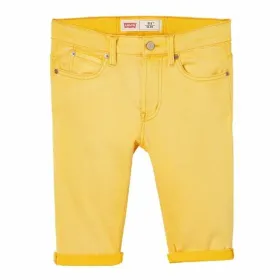 Bērnu Džinsi Levi's 511 Slim Dzeltens